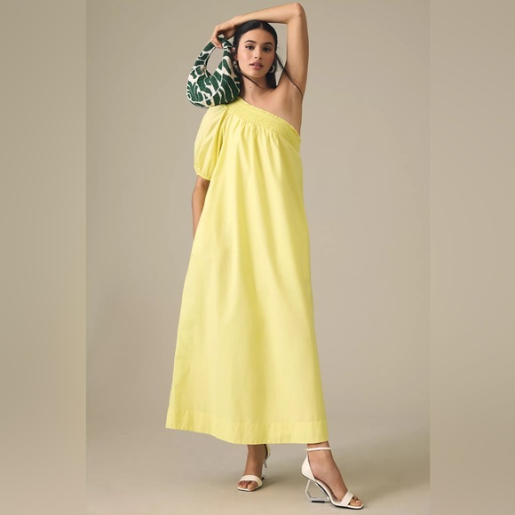 Anthropologie Dresses & Skirts - Anthropologie Maeve One-Shoulder Maxi Dress